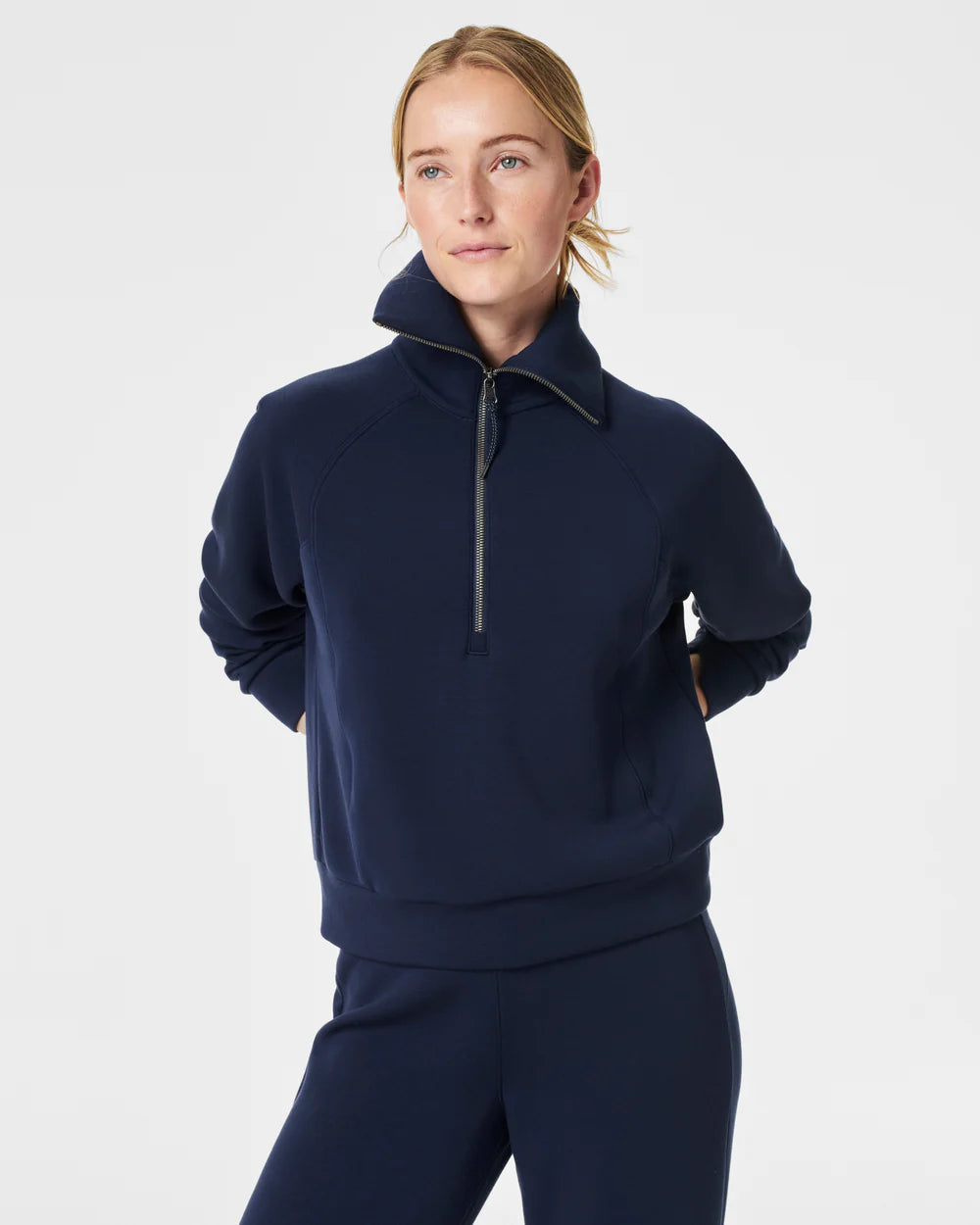 Spring Fashion AirEssentials Half Zip - Timeless Navy