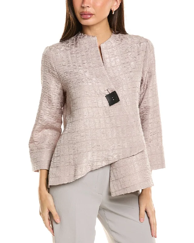 Leisure And Entertainment Joseph Ribkoff Textured Jacket