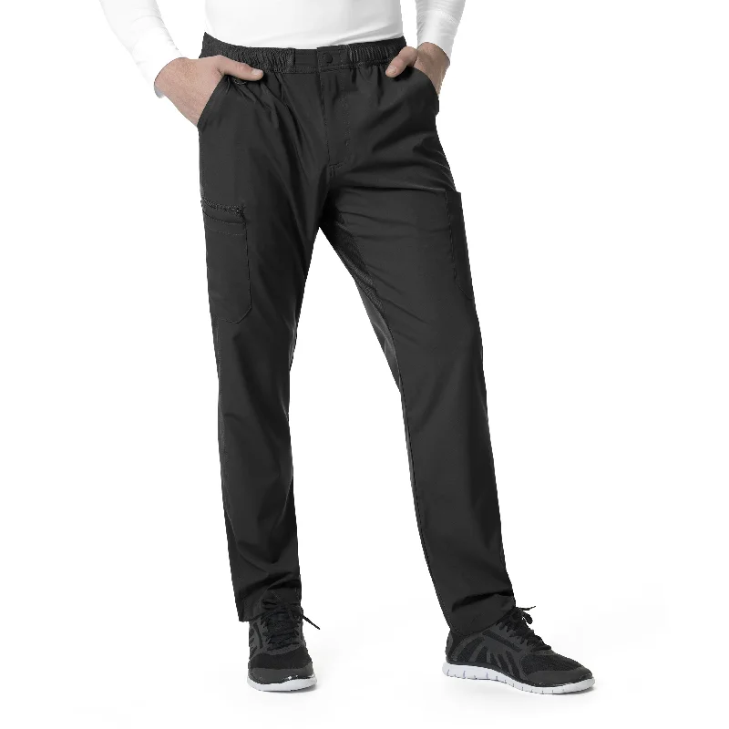 Retro Woolen Jacket Carhartt Force Liberty Men's Athletic Cargo Scrub Pant - Black