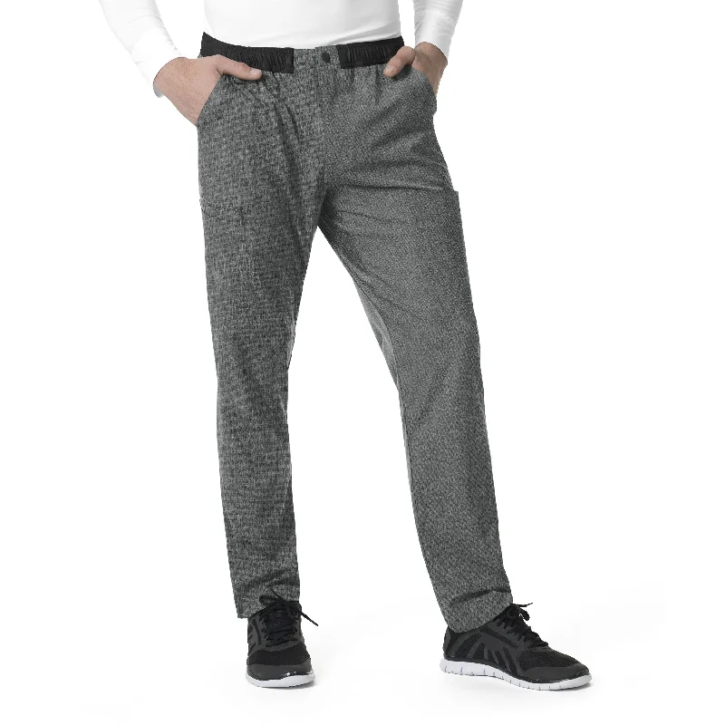 Street Personality Style Carhartt Force Liberty Men's Athletic Cargo Scrub Pant - Charcoal Heather