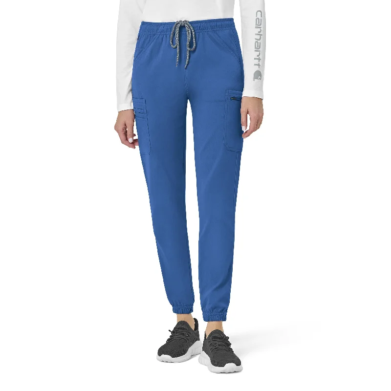 Hip-hop Style Carhartt Rugged Flex Peak Women's Cargo Jogger Scrub Pant - Royal